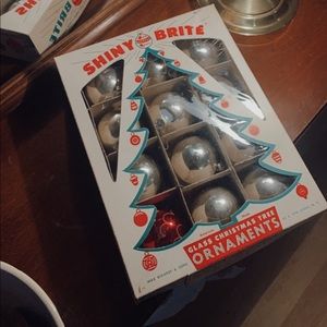 Shiny Brite Christmas ornaments vintage antique